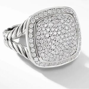 solid 925 sterling in box polish cloth, bag,tag and box see video